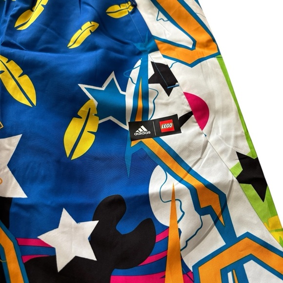 Adidas Lego Track Pants Kids Size Medium Colourful - Picture 6 of 7